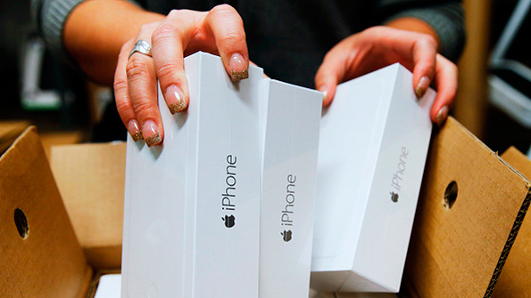 iPhone boxes