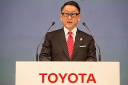 Toyota Motor Corp President Akio Toyoda Toyota Motor Corp President Akio Toyoda