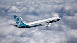 Boeing 737 Max jetliner Boeing 737 Max jetliner