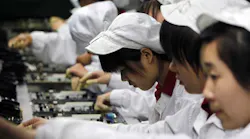 China factory workers