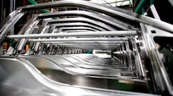 Frames at Ford truck plant
