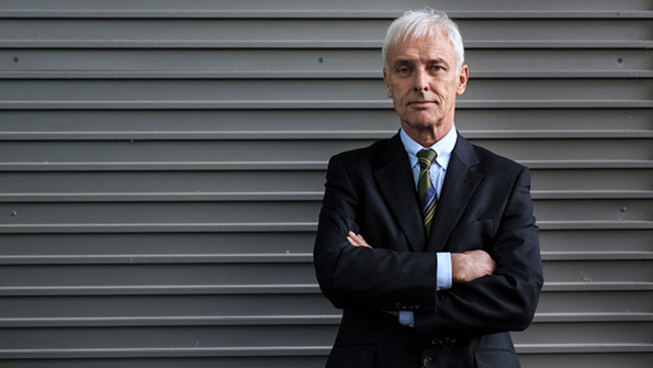 Matthias Mueller CEO Volkswagen AG