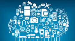 A cartoon graphic visualization of Industry 40