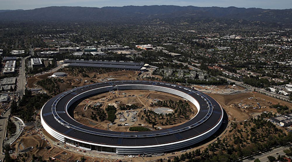 The new Apple headquarters is operational, but construction likely won&rsquo;t be finished until near the end of this year.