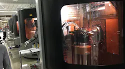 GE Aviation in Hooksett NH continues to transform the factory floor of a 2015 expansion it undertook to produce blisks for the LEAP aircraft engine