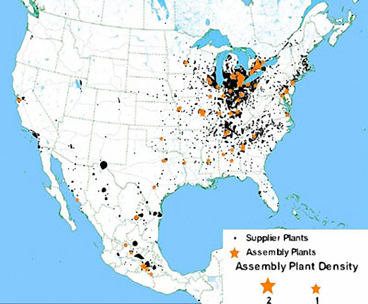 The Automotive Industry Economic Impact And Location Issues Industryweek