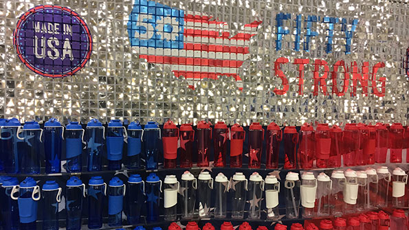 50 Strong water bottles