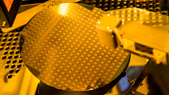 Bosch semiconductor wafer