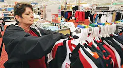 woman shopping for clothes