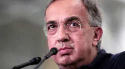 Fiat Chrysler Chief Executive Officer Sergio Marchionne