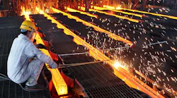 China steel mill