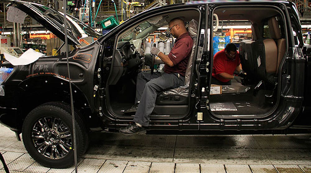 Nissan produces the Titan pickup at its Canton, Miss., assembly facility.