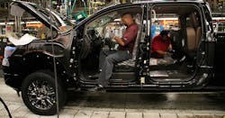 Nissan Titan production at Canton, Mississippi, factory Nissan Titan production at Canton, Mississippi, factory