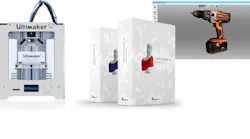 A variety of newer 3-D printing and scanning materials.