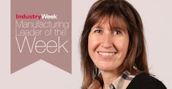 Kim Howard headshot with Manufacturing Leader of the Week logo Kim Howard headshot with Manufacturing Leader of the Week logo
