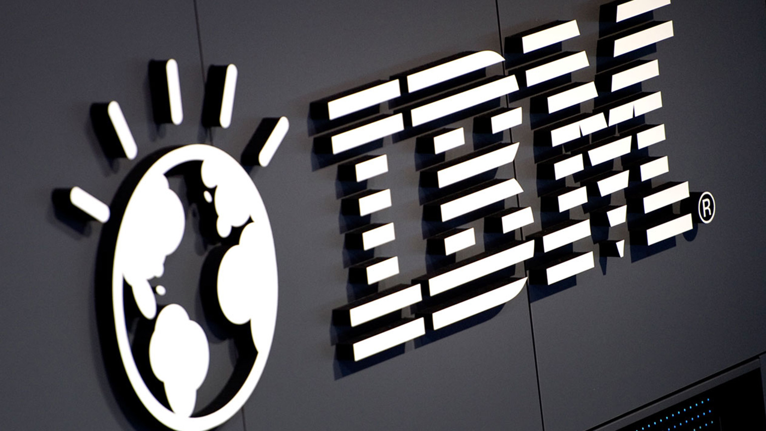 The IBM logo and wordmark.