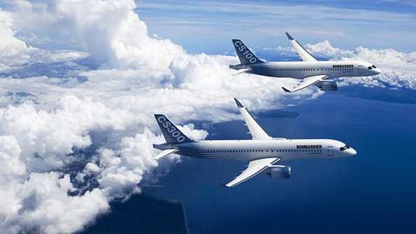 Bombardier Cseries airplanes