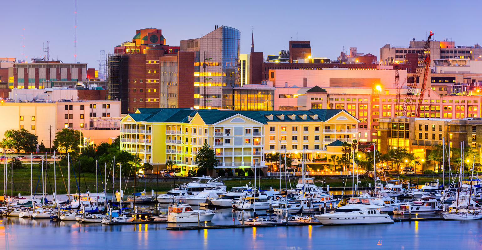 Cityscape of Charleston, S.C.