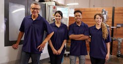 Diverse workplace in manufacturing Diverse workplace in manufacturing