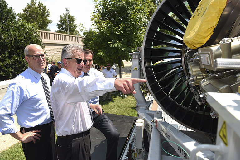 Pratt & Whitney President Bob Leduc in Washington,DC