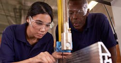 female carpenter apprentice near saw female carpenter apprentice near saw
