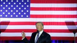 Donald Trump speaks at the Indiana State Fairgrounds in September. Donald Trump speaks at the Indiana State Fairgrounds in September.