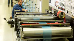 Spooling line at Web industries