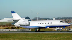 A Dassault Falcon 2000.