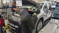 Toyota Lexus plant in Canada factory