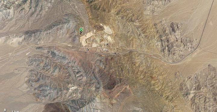 Mountain Pass Calif rare earths mine formerly owned by Molycorp