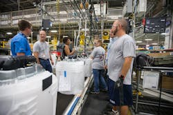 GE Appliances factory line GE Appliances factory line