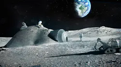 A prototype image of a Moon colony.