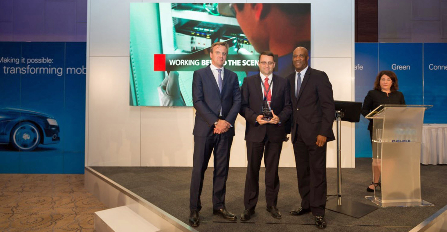 Rockwell Automation Receives Delphi Supplier Award