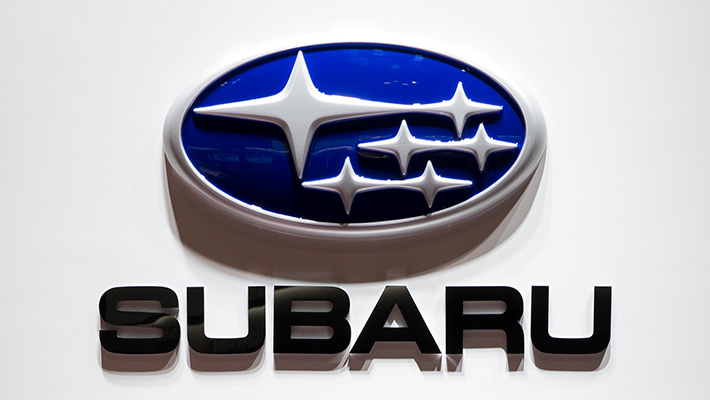 The Subaru logo and wordmark.