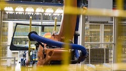 robot in Fuyao glass factory robot in Fuyao glass factory