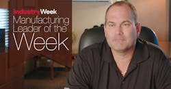 Joe Morgan as Manufacturing Leader of the Week Joe Morgan as Manufacturing Leader of the Week