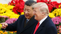 Chinese President Xi Jinping and U.S. President Donald Trump