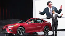 2018 Camry at N.A. Auto Show