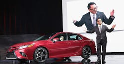 2018 Camry at N.A. Auto Show 2018 Camry at N.A. Auto Show