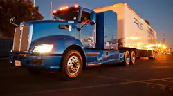 toyota truck at Port of Long Beach