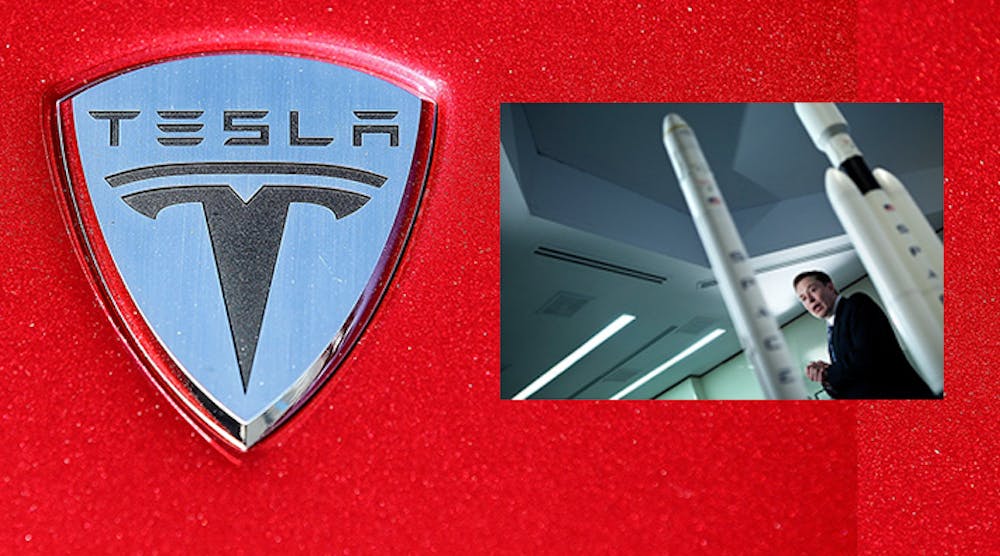 Industryweek 26173 120417 Tesla Hood Logo Justinsullivan Spacex Elon Musk Brendransmialowski