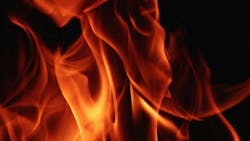 flames close up flames close up