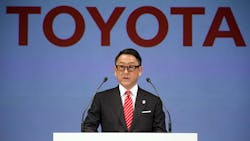 Toyota president Akio Toyoda Toyota president Akio Toyoda