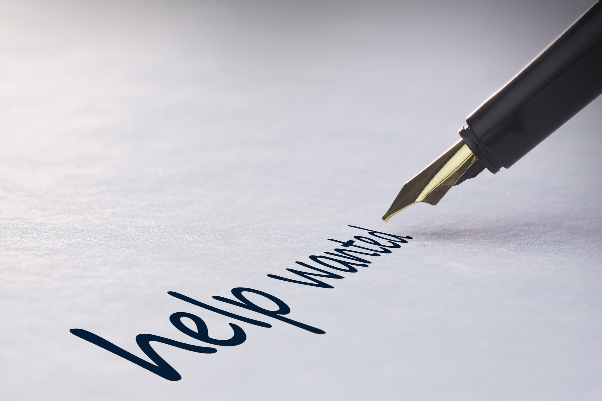 Fountain pen writing help wanted