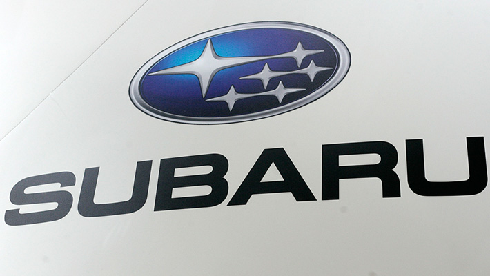 The Subaru logo and wordmark.