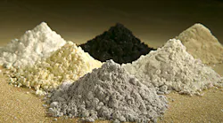 piles of rare earths
