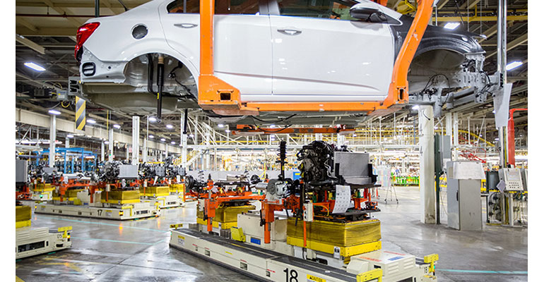 GM Orion plant interior