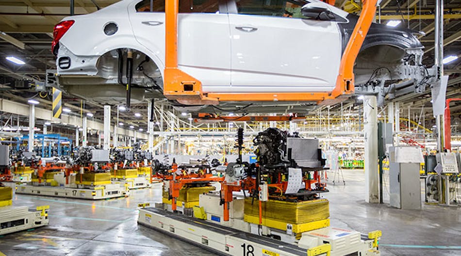 As of April, General Motors had about 25% of its 30,000 factory robots connected to the cloud, boosting the automaker&apos;s ability to detect and prevent downtime before it occurs.