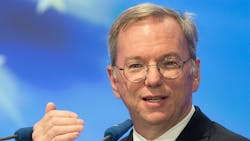Former Google CEO and Alphabet chairman Eric Schmidt. Former Google CEO and Alphabet chairman Eric Schmidt.