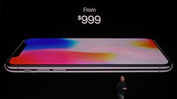 Phil Schiller, the Apple SVP of worldwide marketing, introduces the iPhone X in September. Phil Schiller, the Apple SVP of worldwide marketing, introduces the iPhone X in September.